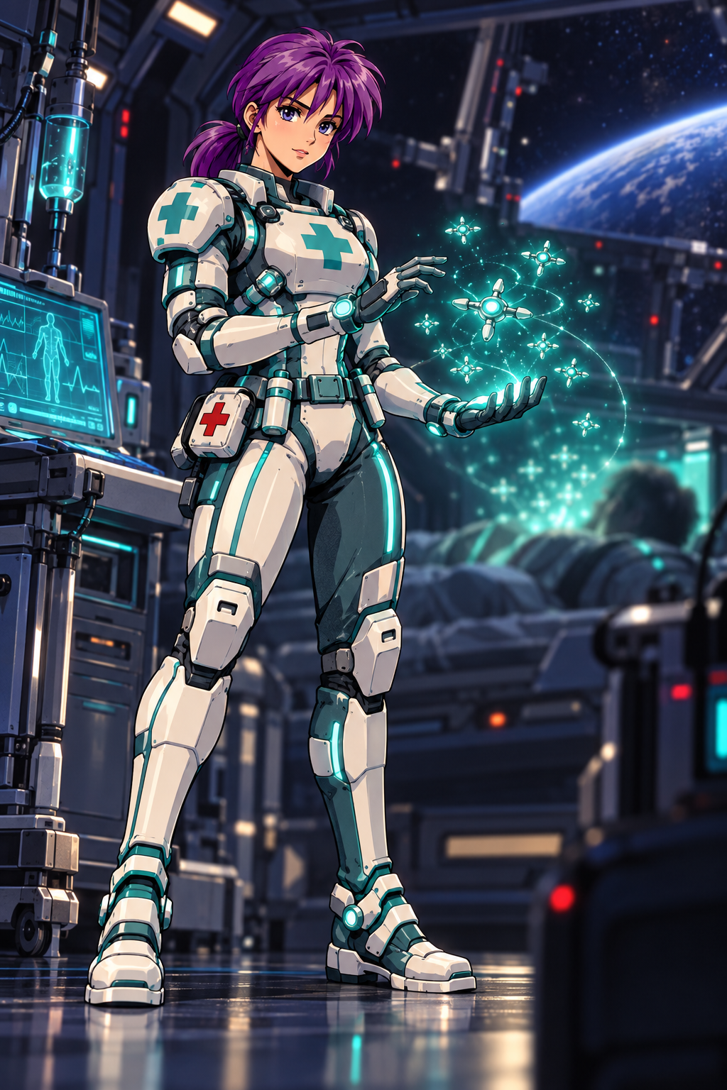 Medic pressure suit concept artwork